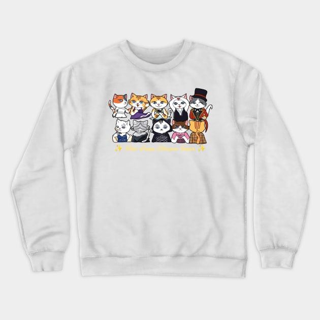 The Eras World Tour (Cat's Version) Crewneck Sweatshirt by ulricartistic